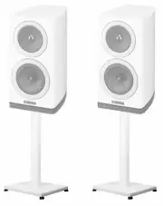 2 White 29” Steel Stands For Wharfedale Diamond 225 Bookshelf Speakers