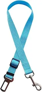 Pet Rope Pet Dog Cat Car Seat Belt Adjustable Harness Seatbelt Lead Leash for Small Medium Dogs Travel Clip Pet Supplies 13 Colors Pet Traction Rope (Size : Sky Blue)