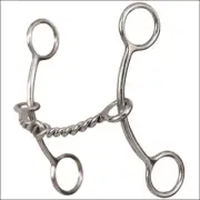 97CE Classice Equine Goosetree Simplicity Horse Bit Twisted Wire Mouthpiece