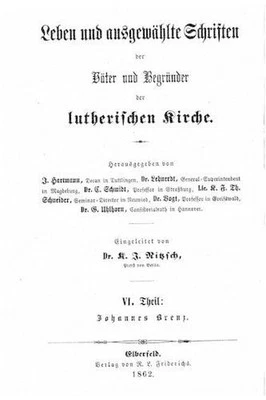 Leben und ausgewhlte Schriften by Dr J. Hartmann (German) Paperback Book