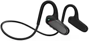 F808 Wirel Bone Conduction Headphones 5.0 Headset Open-Ear Sports Earbuds USB Rechargeable with Mic for Driving Cycling Running Gym Mobile Black 41Pcs Set