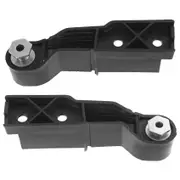 1Pair Bumper Grill Holder Mount Bracket Retainer Clip 4F0807771 4F0807772 for - A6 C6 2005-2011 RS6 2008-2011 Black