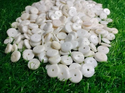 ( 15 To 16mm ) SEA SHELL BUTTONS (1 Kg Minimum 450 Pieces Above)