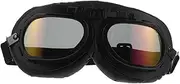 TIDTALEO Motorcycle Goggles Steampunk Style Windproof Cycling Glasses Night Vision Adult Outdoor Riding Sports