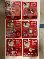 Coca Cola Coke Wind Up Polar Bear Crew complete Set Of 6