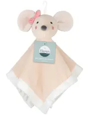 [The Peanutshell] Little Haven Security Mouse Baby Wrap Blanket 32cm 0M+ in Brown