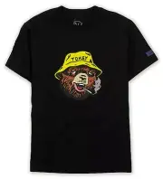 Marc Ecko Unltd Smokey Tokey The High Bear Weed Pot Joint BLK T-Shirt Small NEW!