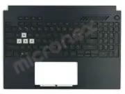 FOR Asus 90NR09M1-R31UI2 Palmrest Keyboard LED RGB US-International black