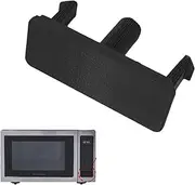 [XINGBIRDS] Microwave Oven Door Eject Button for KitchenAid,Whirlpool Upgraded, Reinforced, Thickened Rectangular Button Replacement (Black)