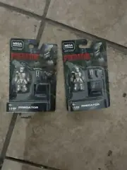Predator Black Series Mega Construx Minifigure Action Figure PRICE IS FOR BOTH