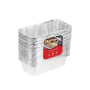 1 Lb Aluminum Foil Mini Loaf () Disposable Small Loaf Pan – 1 30 Pack Pans