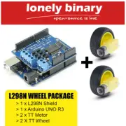 L293D DC Motor Drive Shield + Arduino UNO R3 + TT Motor + Car Wheel SYDNEY