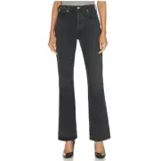 Citizens of Humanity Libby High Rise Vintage Boot Jeans Washed Black Size 23 NWT