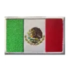 Mexico Flag Patch Sewing Embroidered Iron On Patches For Clothes Pants Jackets B