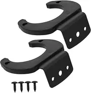 Kisangel 2Pcs Microphone Wall Clip Durable Silicone Hook for Easy Installation Mic Stand Accessory for Home Podcasting and Live Streaming