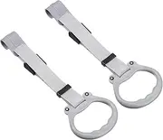 BESPORTBLE 2 Pcs Adjustable Pull Up Rings Soft Cot Hanging Rings for Walking Assistance Practice Tool for Playpen Safety and Standing Support