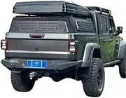 ALCYBD Windows Steel Dual Cab Hardtop Prevent Dust and Water 4X4 Hard Tonneau Pickup Truck Bed Canopy Cover Compatible for Jeep Gladiator Accesorios Coche