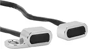 Turn Signal Indicator Turn Signal Light 1 Pair Front Motorcycle LED Indicator for Harley Touring Electra Glide 09-17 Softail Slim 15-21 (Color : A, Size : 1)