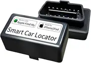 OBD Vehicle Tracker Car Positioning Tracker Trucks Locator Connection to OBD Interface Works with Apple Find My App(only fo iOS devices) No Charging Required Available to All Car Models Black