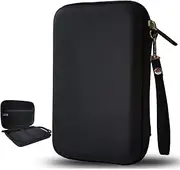 GPS Case 7 Inch Hard GPS Carrying Bag Shockproof Protective Pouch Compatible with Garmin Drivesmart 55 61 65 66 76 Nuvi 66LM 67LM Dezl OTR 710 700 610 Magellan GPS Navigator (Black)