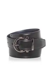Ferragamo Men's Gancini Buckle Reversible Leather Belt