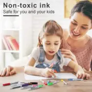 Volcanics Dry Wipe Pens Whiteboard Markers Dry Erase Pens Low Odor Fine TipThin