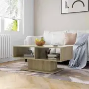 NNEVL Coffee Table Sonoma Oak 103.5x50x44.5 cm Chipboard