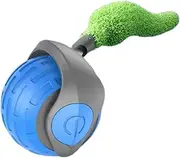 Interactive Cat Toys - Cat and Dog Pet Toys Ball | Smart Rolling Pet Toy Chasing Tail Ball | Two Speed ​​Adjustment, Automatic Moving Pet Toy Balls with Tail for Kittens