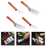 Premium Stainless Steel Pizza Spatula Set for Easy Lifting and Serving Pizzas