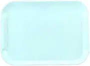 (Z-100) Scale 2 Size Long Square Tray with Handle, Blue [14.5 x 10.6 x 0.6 inches (36.9 x 27 x 1.6 cm)]