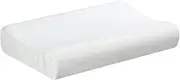 Dreamaker 100% Natural Contoured Pincore Latex Ventilation Pillow Purafresh Treated Antibacterial Anti-Microbial & Anti-Dustmite Contour Shape Back & Side Neck Support Perfect for Summer Cool Sleep