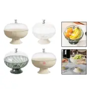 Countertop Fruit Bowl with Lid, Fruit Basket for Storage