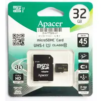 在飛比找蝦皮購物優惠-【Apacer 記憶卡】microSD 64GB 32GB 