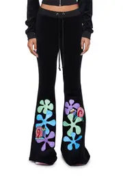 [Dolls Kill x SpongeBob] Best Pet Ever Velour Pants