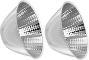 LIFKOME 2 Pack Spotlight Lampshade Accessory Cap Led Reflector Cup for Flashlight Maximizes Light Output
