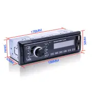 Car Stereo Audio Bluetooth In-Dash FM Aux Input Receiver USB/SD/MP3 Radio Player