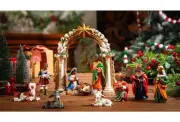 Wesiti 11 Pcs Black Nativity Set African American Nativity Scene Figurine Set