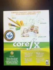 Core Learning CoreFX Three Level Animate/Draw/Photo Edit Software PC- CD- ROM