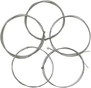 ibasenice Universal 5-String Bass Strings Kit Steel and Nickel Alloy Strings High Sound for Bass Guitar Accessories