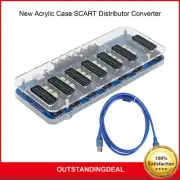 SCART Distributor Converter Video 6 Input 1 Output Automatic EUR Divider ot25