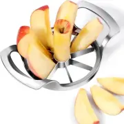 Apple Slicer, 8-Slice Apple Slicer Corer,Easy to Use, Time-Saving, Stainless ...
