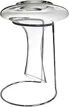 Xvilmaun Whiskey Decanter Drying Stand | Wine Decanter Drying Rack - Stable Decanter Holder Rack Stand with Rubber Coated Top for Family Gatherings