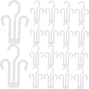 Alipis Slippers Drying Hook 30pcs Plastic Shoe Hangers Storage Rack Smooth Surface Easy to Use