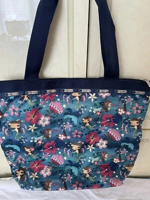 LeSportsac Hawaii Print Hailey Tote ~ NWT Sirena