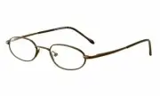 Calabria Trendsetter 19 KIDS X-SMALL Gun Metal Blue Light Reading Glasses 42 mm