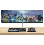 New Lenovo ThinkVision T24i 24" 2-Pack Monitor/Desk Stand /Wireless Key & Mouse