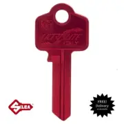 SILCA Ultralite Keyblank WHITCO ,Key Blank-RED Free Postage!