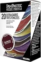 PanPastel Pastels Pastels Set, Extra Dark Shades 20 Set