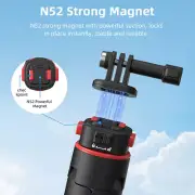 Magnetic Quick Release Extended Pole Tripod Selfie Stick for DJI Action 5Pro