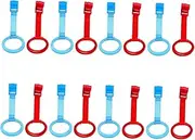 Abaodam 4sets Crib Hand Pull Ring Mobile for Crib Nursery Pull up Rings Newborn Present 4pcs*4